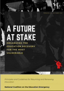 Future at stake Book Poster